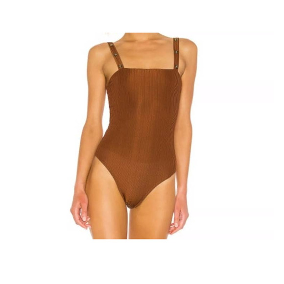 The East Order Ribbed Women's Body Suit Small NWT MSRP $109 - Picture 1 of 4